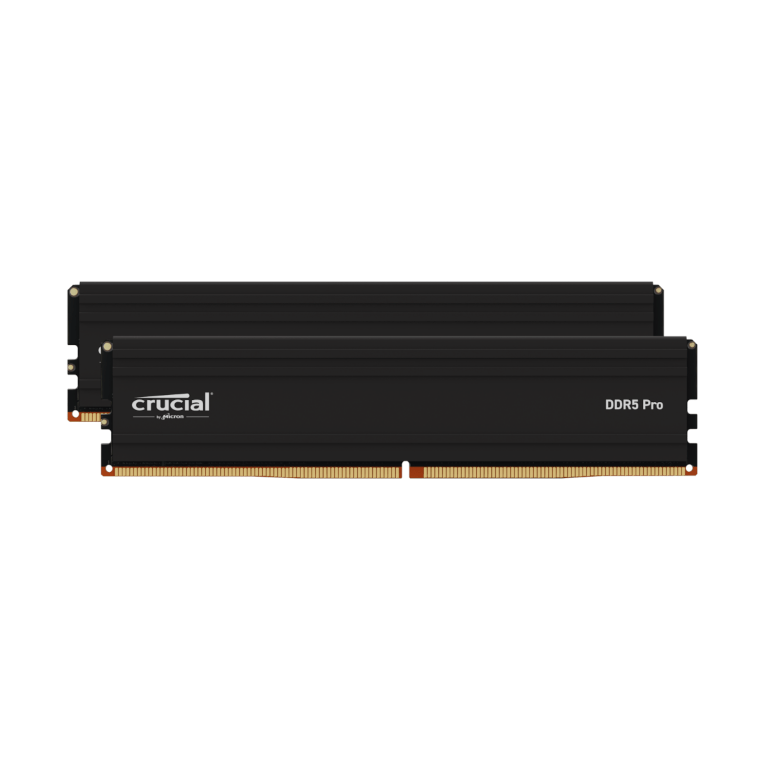 GUNMANSA Crucial Pro DDR5-6400 64GB Overclocking Memory Kit - Black
