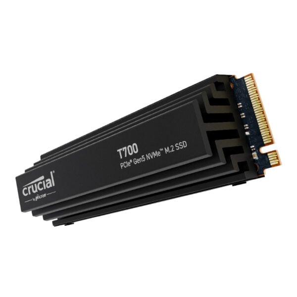 GUNMANSA Crucial T700 1TB M.2 NVMe Gen5 with Heatsink NAND SSD