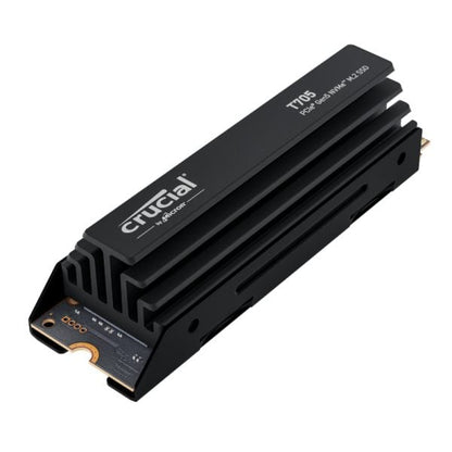 GUNMANSA Crucial T705 4TB M.2 NVMe Gen5 with Heatsink NAND SSD