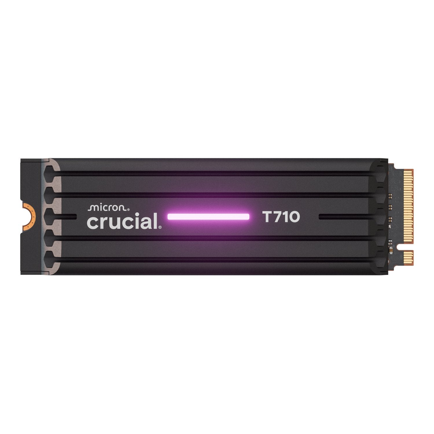 GUNMANSA Crucial T710 1TB M.2 NVMe Gen5 NAND SSD with Heatsink