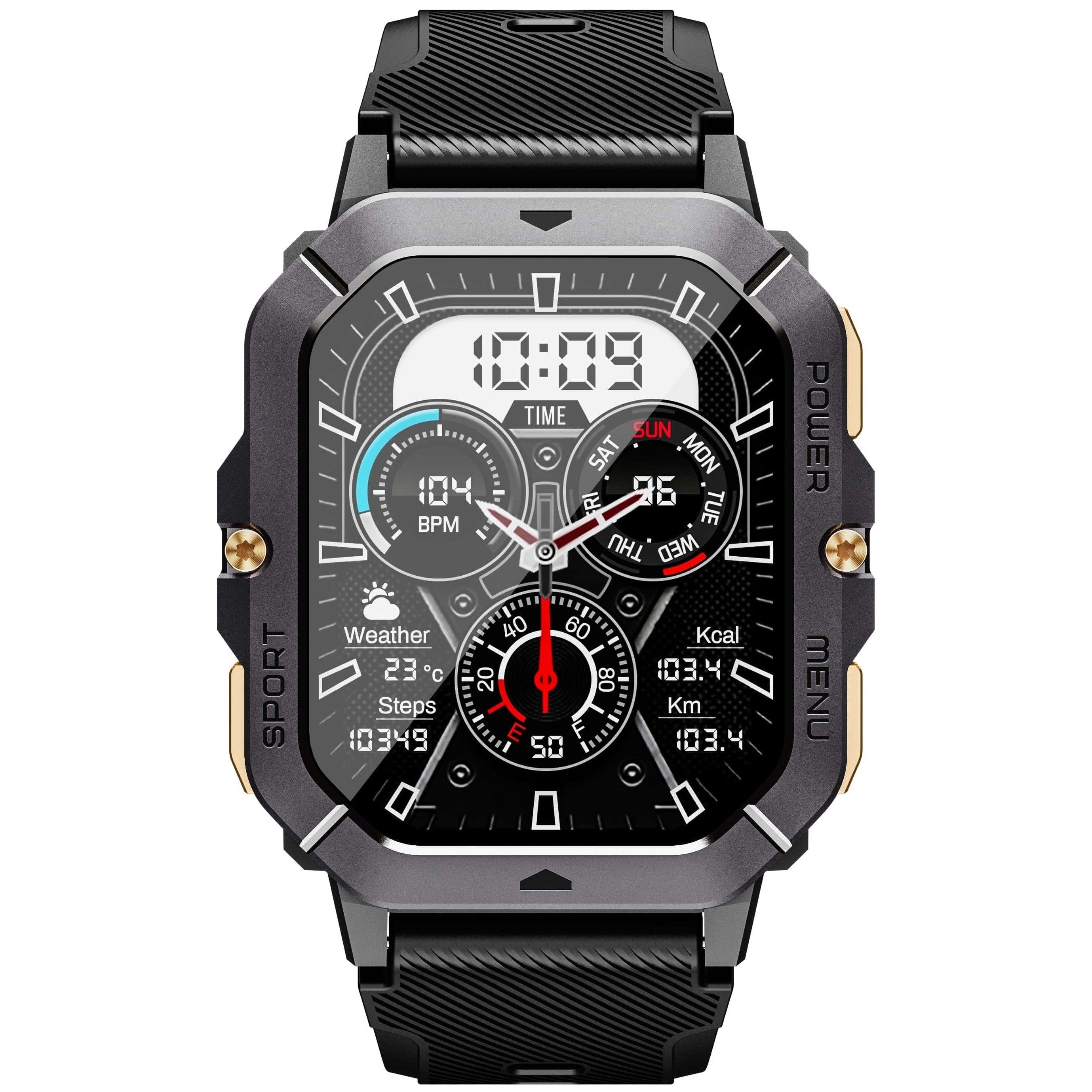 GUNMANSA Cubot C28 2.02 Inch Waterproof Sport Smartwatch