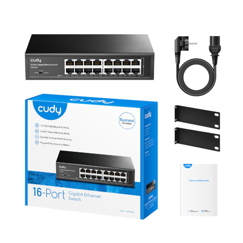 GUNMANSA Cudy 16 Port Gigabit Metal Switch