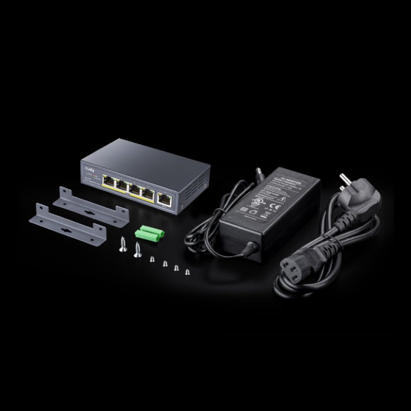 GUNMANSA Cudy 5-Port Gigabit PoE+ Unmanaged Switch