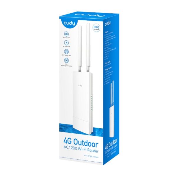 GUNMANSA Cudy AC1200 WiFi 4G LTE Cat4 Outdoor Router