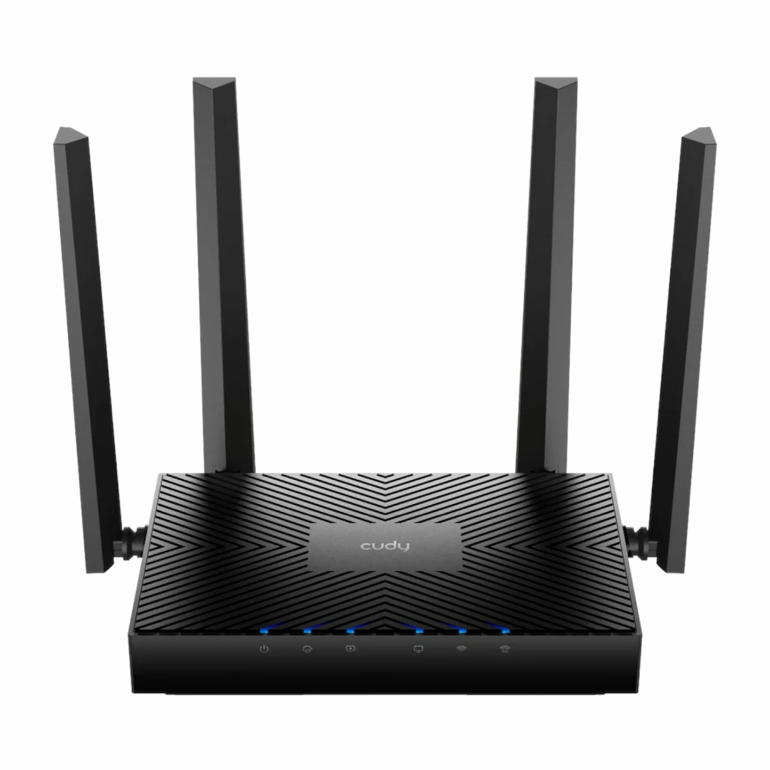 GUNMANSA Cudy AX3000 5-Port Gigabit Dual-Band Wi-Fi 6 Mesh Router – Black