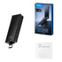 GUNMANSA Cudy AX5400 Wi-Fi 6E USB 3.0 Tri-Band High-Gain Adapter-Black