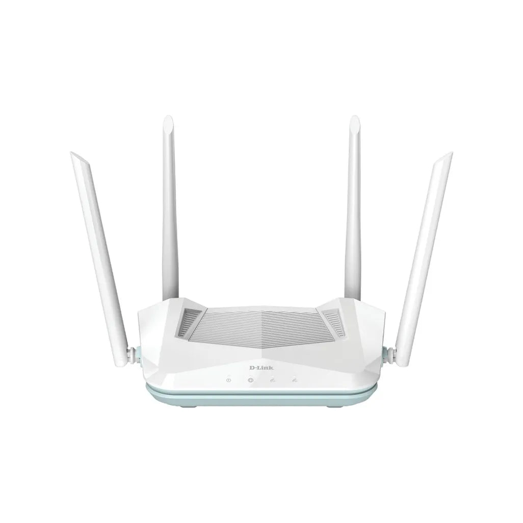 GUNMANSA D-Link AX1500 Smart Router Dual-band 2x2 Wi-Fi 6; Up to 1200Mbps (5GHz) and 300Mbps (2.4GHz) speeds