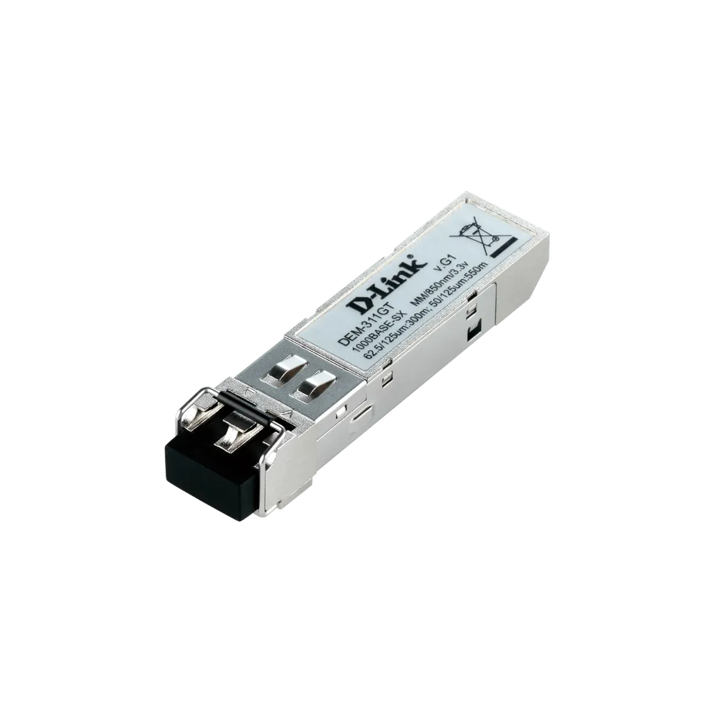 GUNMANSA D-Link DEM-311GT, Fiber optic, 1000 Mbit/s, SFP, LC, 50/125 µm, SX