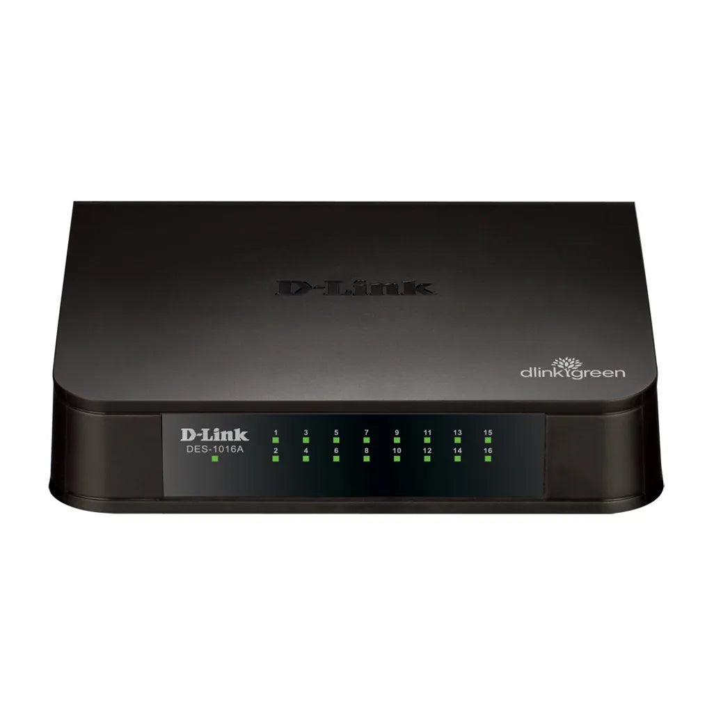GUNMANSA D-Link DES-1016A 16-Port 100M Unmanaged Switch