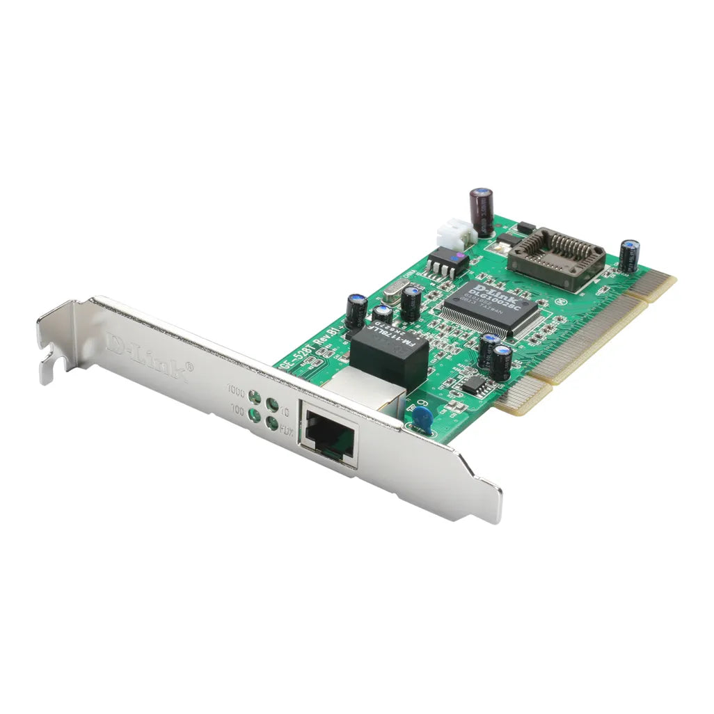 GUNMANSA D-Link DGE-528T, Internal, Wired, PCI, Ethernet, 2000 Mbit/s, Green