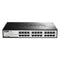 GUNMANSA D-Link DGS-1024D, Unmanaged, Gigabit Ethernet (10/100/1000), Full duplex, Rack mounting, 1U
