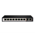 GUNMANSA D-Link DGS-F1010P-E, Unmanaged, Gigabit Ethernet (10/100/1000), Power over Ethernet (PoE)