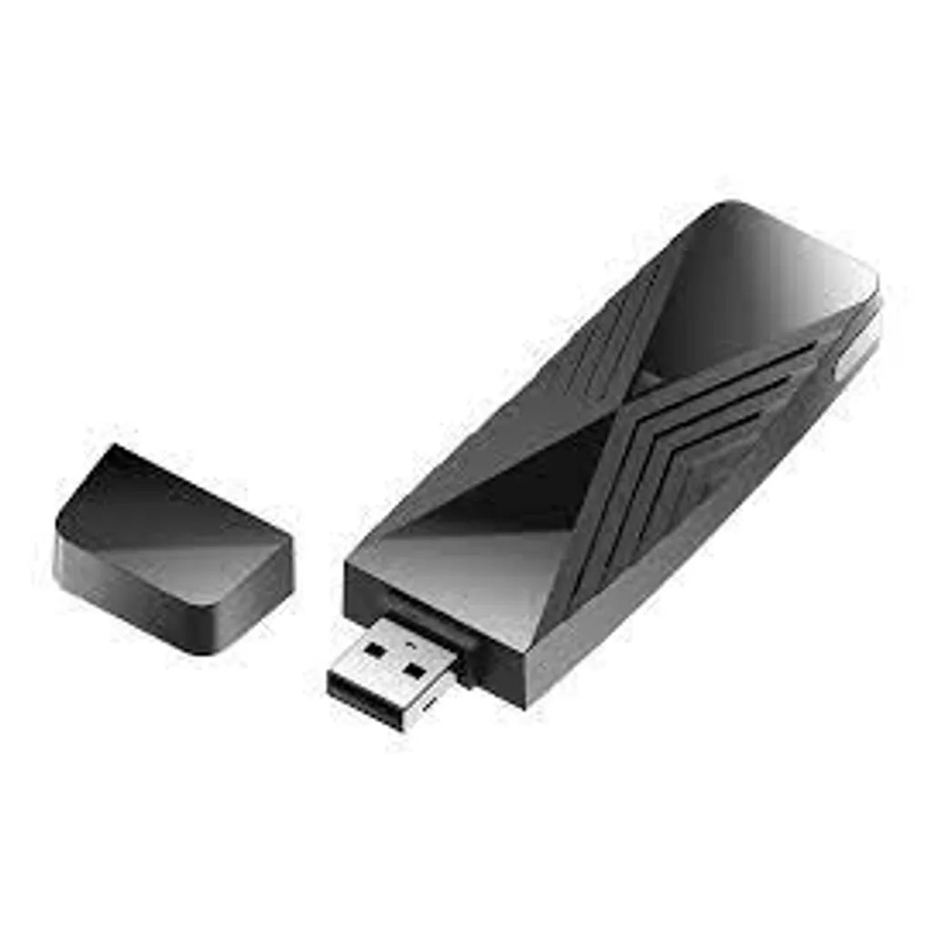 GUNMANSA D-Link DWA‑X1850 AX1800 Wi-Fi 6 USB-Adapter, Wireless, USB, WLAN, Wi-Fi 6 (802.11ax), 1800 Mbit/s, Black