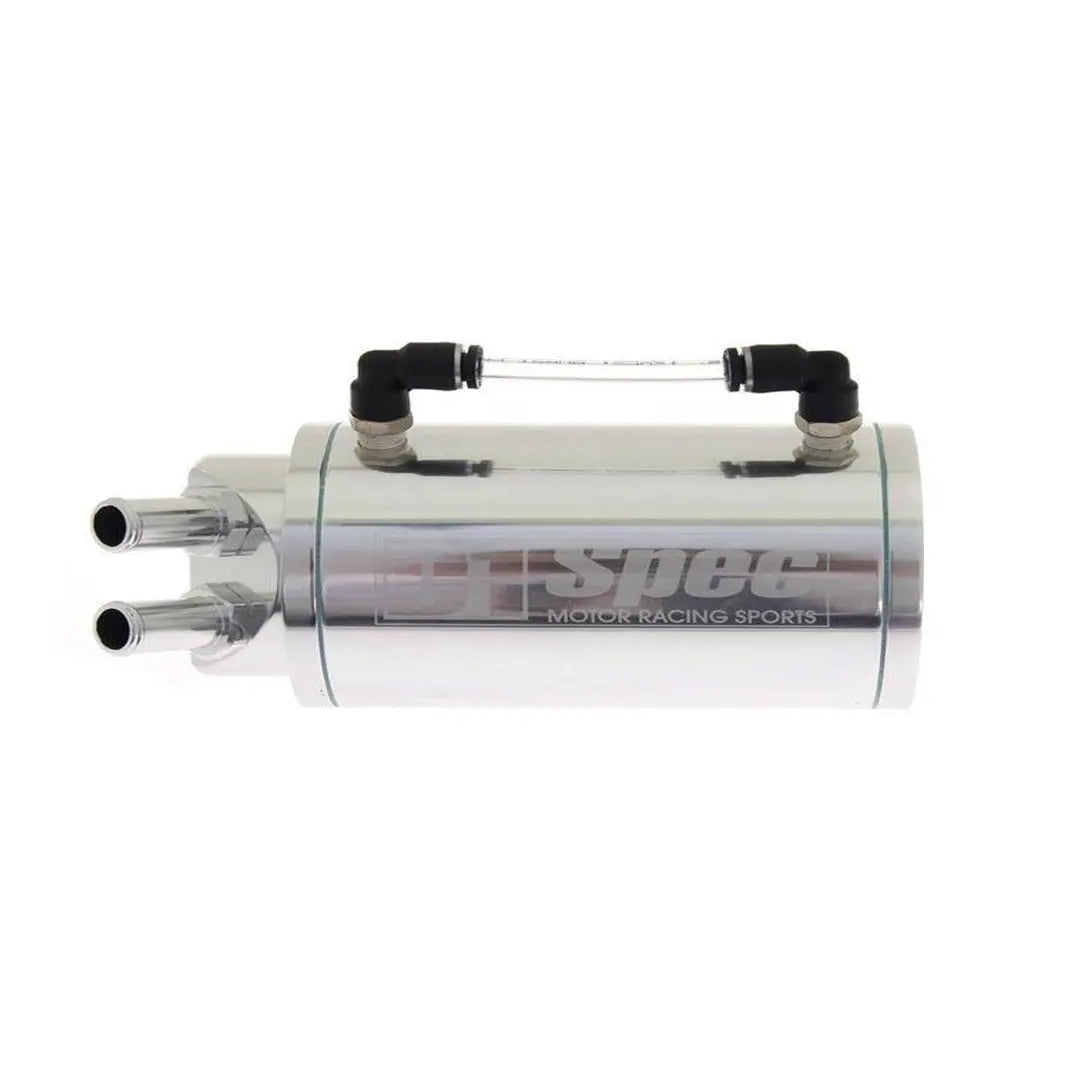 GUNMANSA D1 Spec Round Oil Catch Tank (Silver)