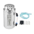 GUNMANSA D1 Spec Round Oil Catch Tank (Silver)