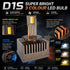 GUNMANSA D1S D-Series 3-Colour LED Conversion Bulbs (Pair)