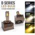 GUNMANSA D3S D-Series 3-Colour LED Conversion Bulbs (Pair)