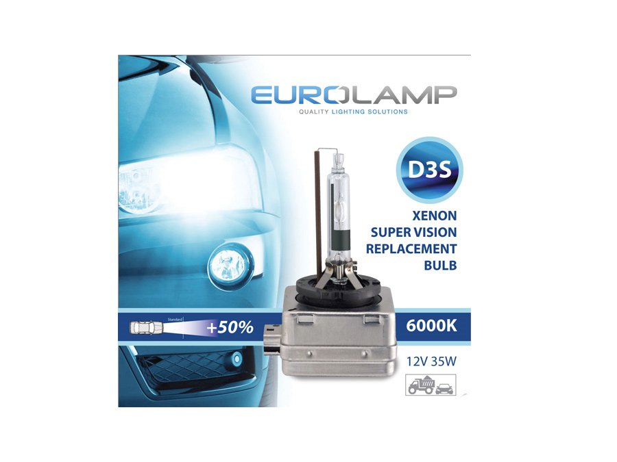 GUNMANSA D3S Eurolamp 6000k Replacement HID Bulb (pair)