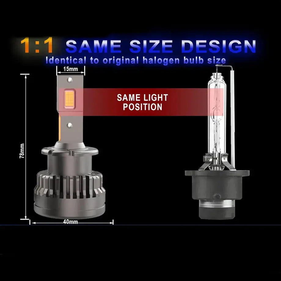 GUNMANSA D4S D-Series Xenon To LED Conversion Bulbs (Pair)