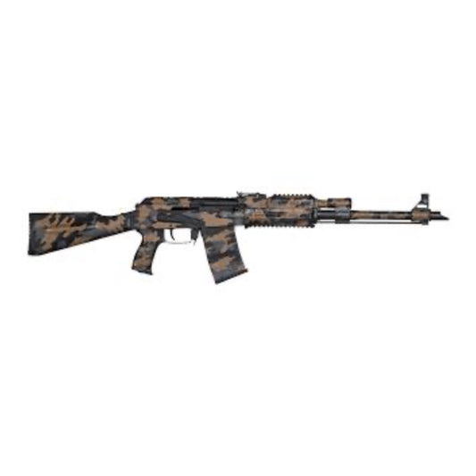 GUNMANSA Daglioglu Ak47 CAMO Blank/Pepper Rifle 2 Mags (Full-Semi Auto/15+1/9mm PAK) - GSA