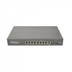 GUNMANSA DATAENERGY Solar Switch 8 Port Gigabit PoE Managed + 2 SFP (20A MPPT) Part No: NW505