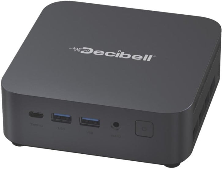 GUNMANSA Decibell N3ES AMD Ryzen 5 7530U Professional Mini Desktop