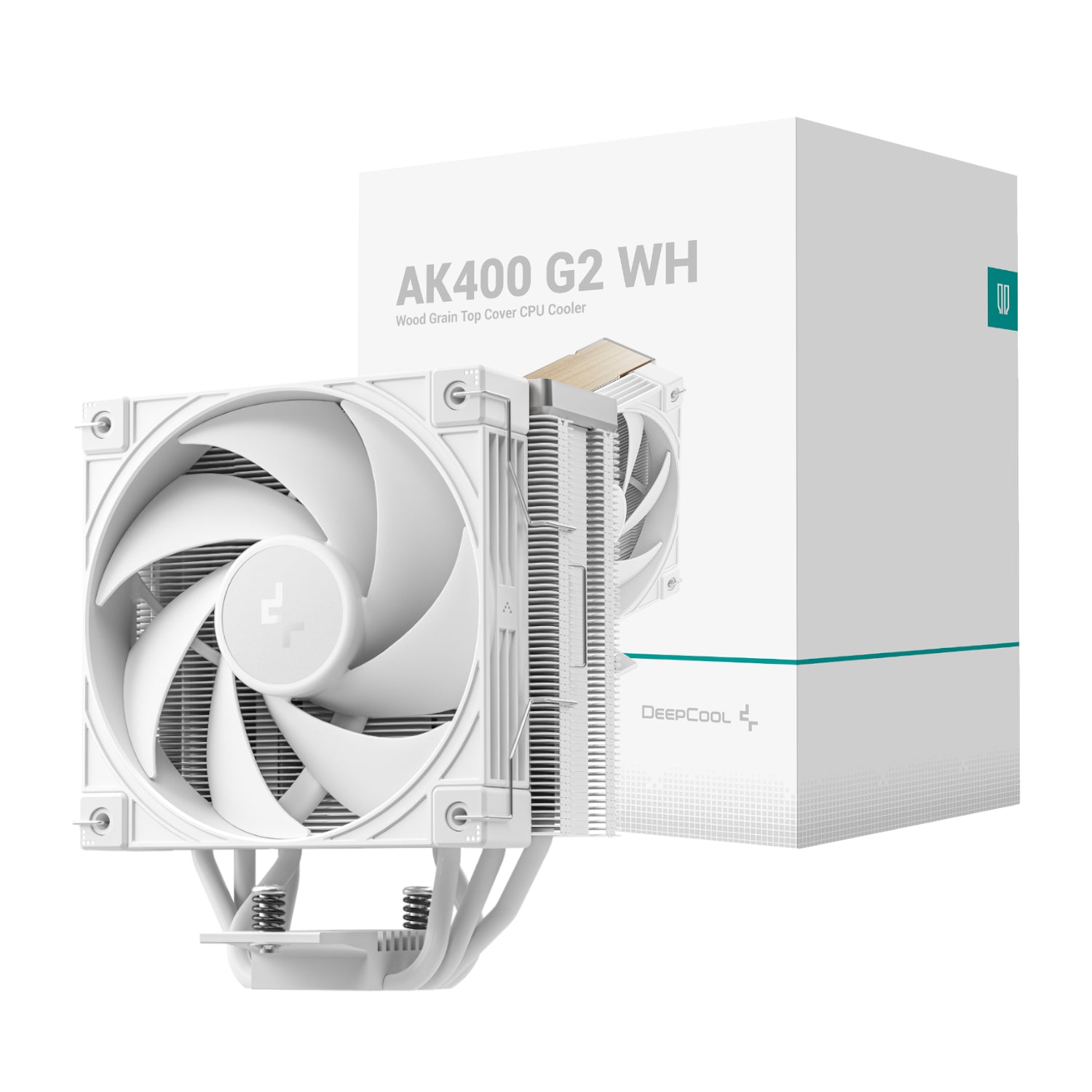 GUNMANSA DeepCool AK400 G2 120mm CPU Air Cooler – White