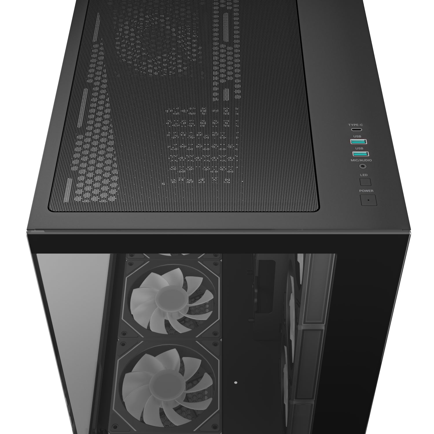 GUNMANSA DeepCool CG530 4F ARGB ATX Gaming Chassis - Black