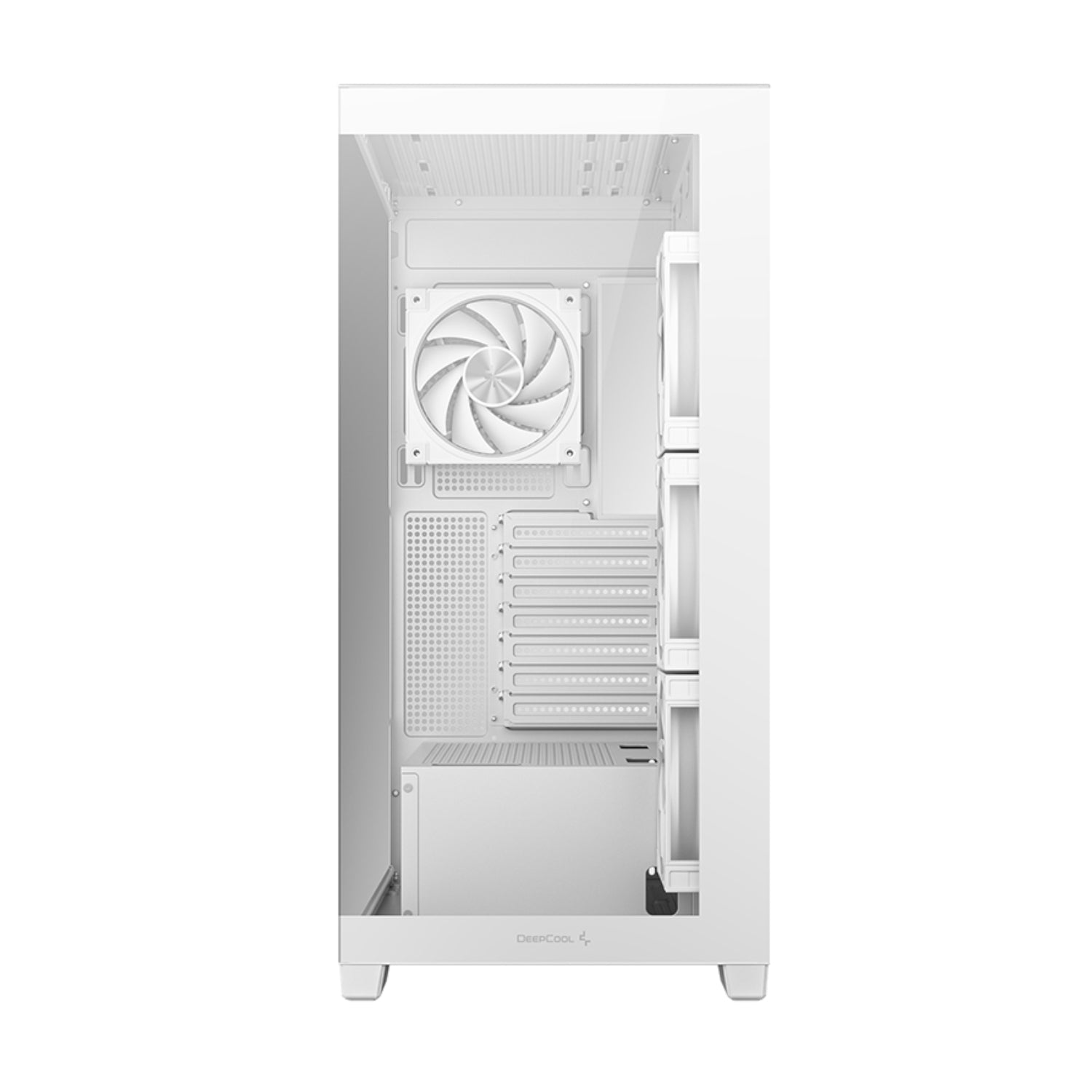 GUNMANSA DeepCool CG580 4F V2 ARGB ATX Gaming Chassis – White