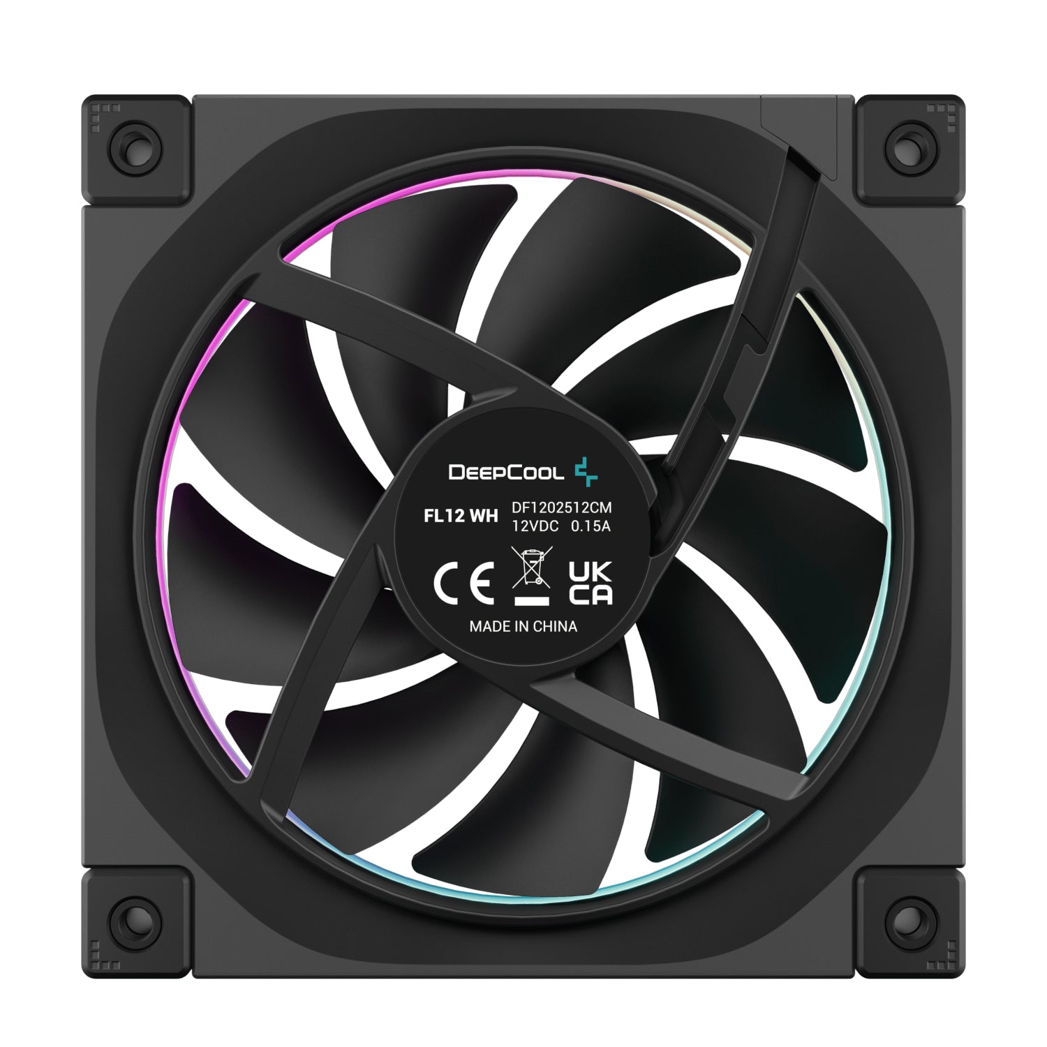 GUNMANSA DeepCool FL12R SE 3-in-1 ARGB 120mm PWM 3 Fan Pack - Black