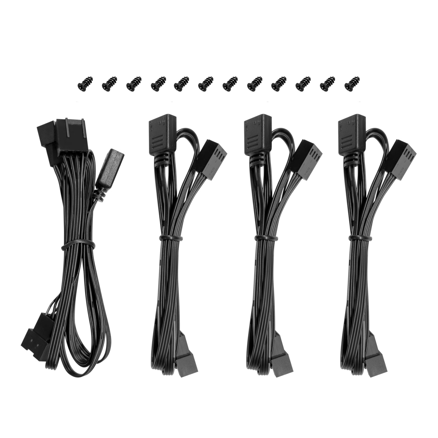 GUNMANSA DeepCool FL12R SE 3-in-1 ARGB 120mm PWM 3 Fan Pack - Black