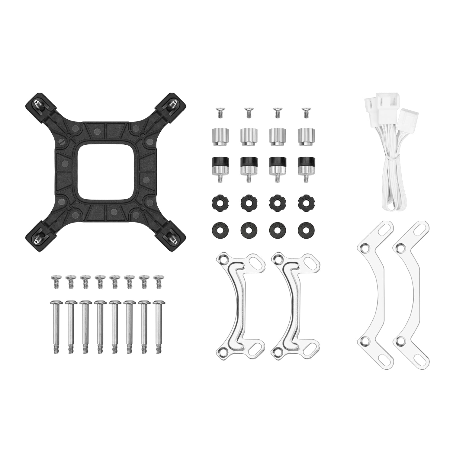 GUNMANSA DeepCool LE240 V2 240mm ARGB AIO CPU Liquid Cooler - White