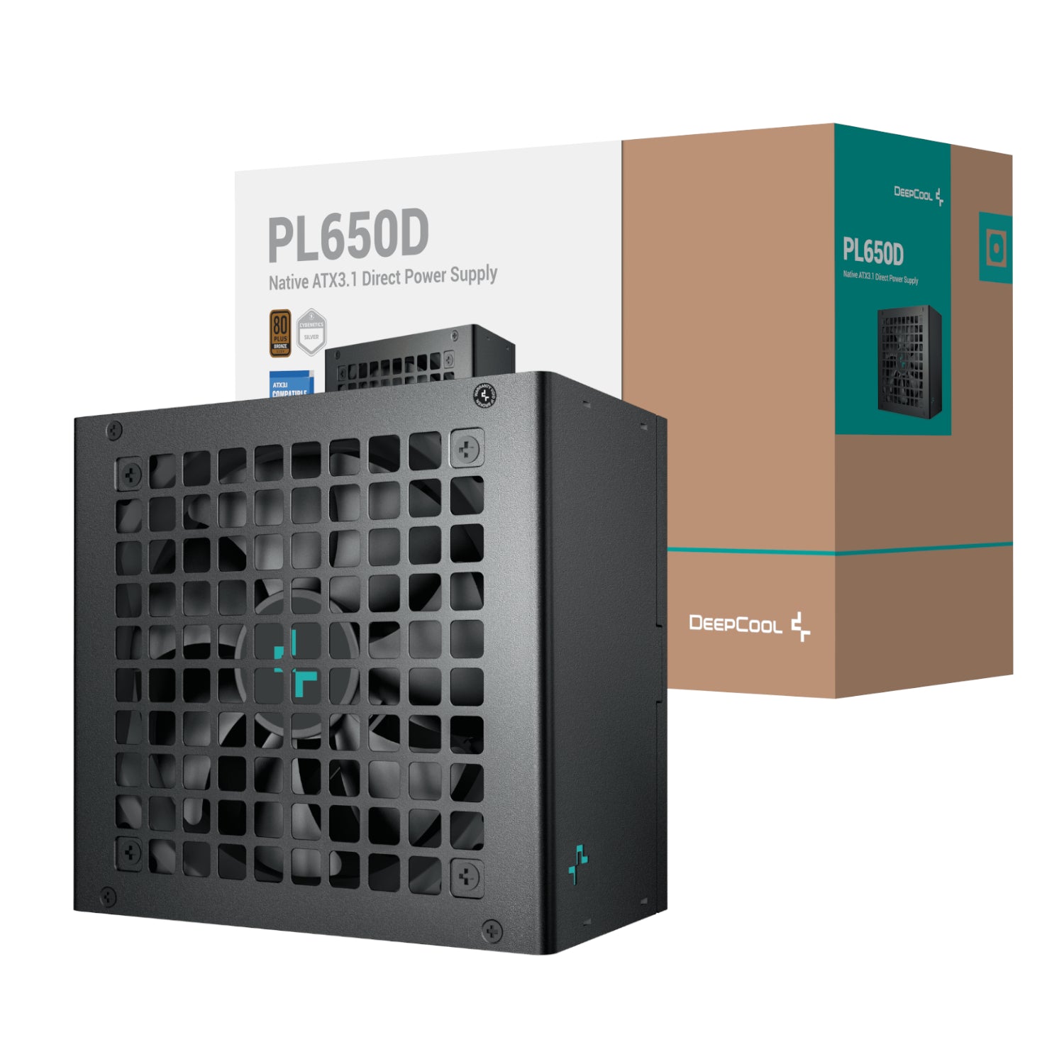 GUNMANSA DeepCool PL650D 650W 80PLUS Bronze ATX3.1 Non-Modular Power Supply