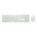 GUNMANSA Dell Pro Keyboard and Mouse - KM5221W - US International (QWERTY) - White