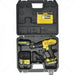 GUNMANSA DeWalt Hammer Drill Driver Kit 18VDC XR Li-ion Incl 100pc Dril bit set