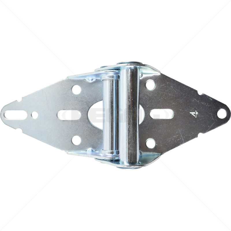 GUNMANSA DigiDoor - Garage Door - Hinge 4 14 Gauge (Galvanised) Part No: GAH063