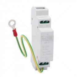 GUNMANSA Din Rail mount 10/100/1000M Gigabit PoE Surge Protector Part No: LT02-3