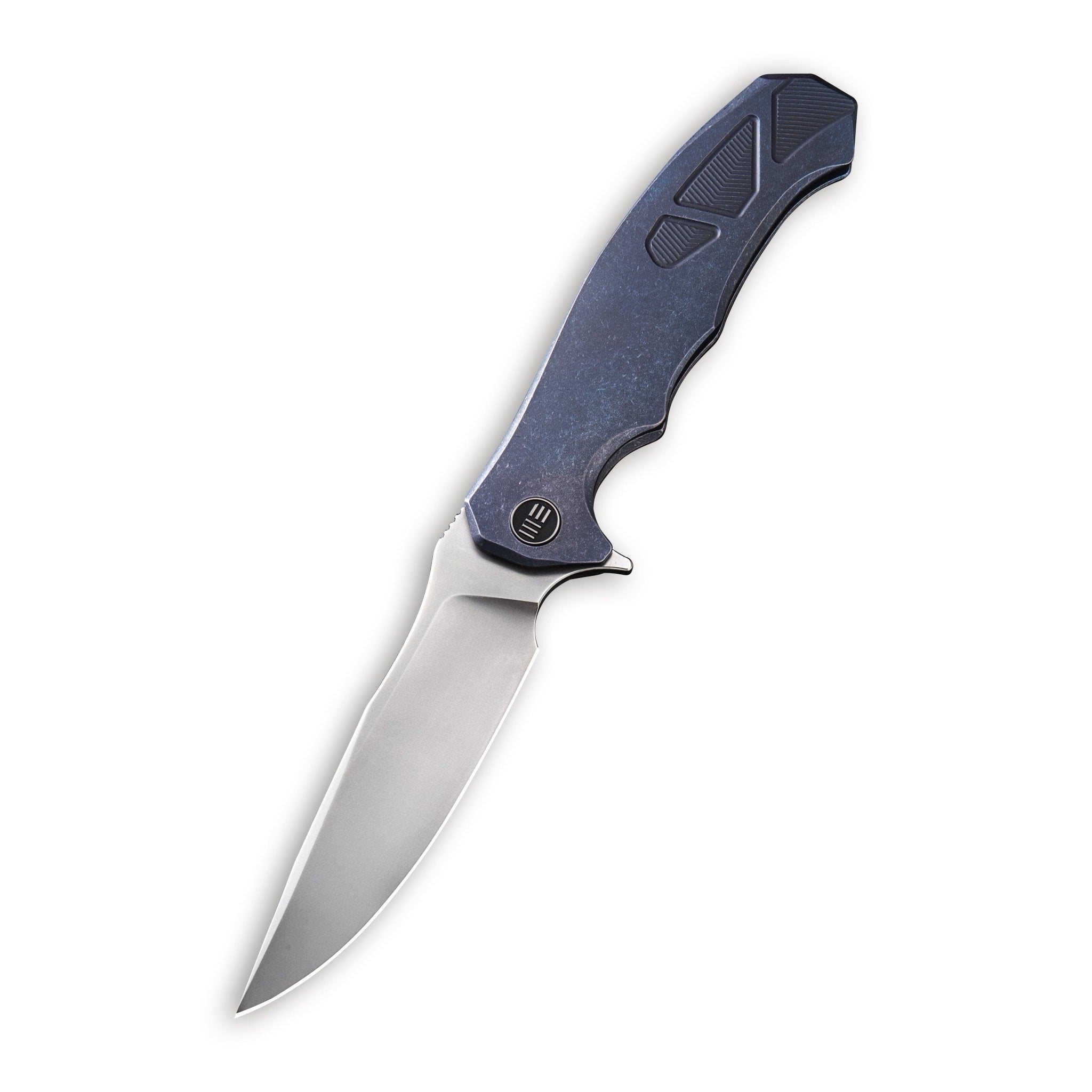 GUNMANSA Discontinued WEKNIFE 037 Flipper Knife Titanium Handle (4.07" M390 Blade) 910B