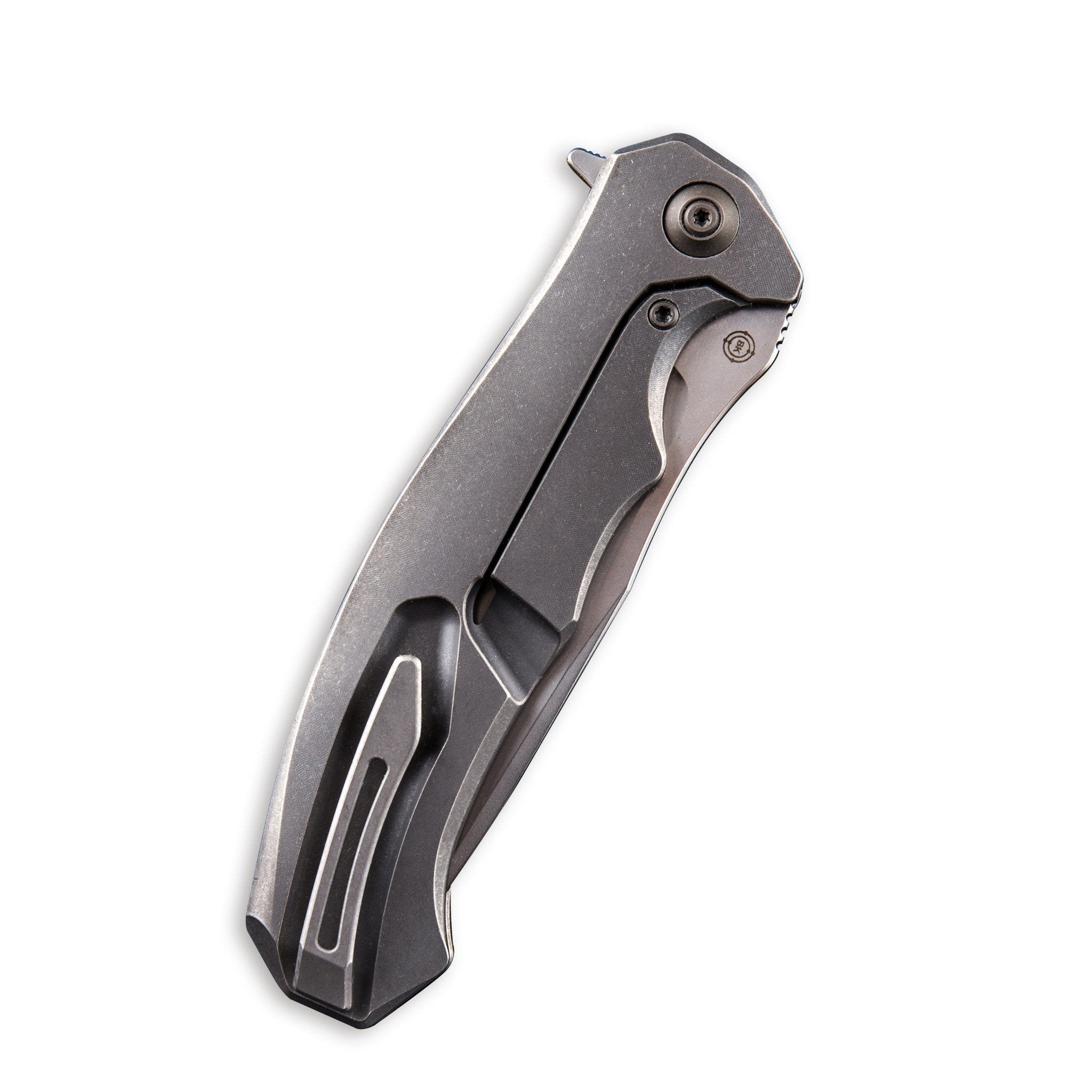 GUNMANSA Discontinued WEKNIFE 037 Flipper Knife Titanium Handle (4.07" M390 Blade) 910C