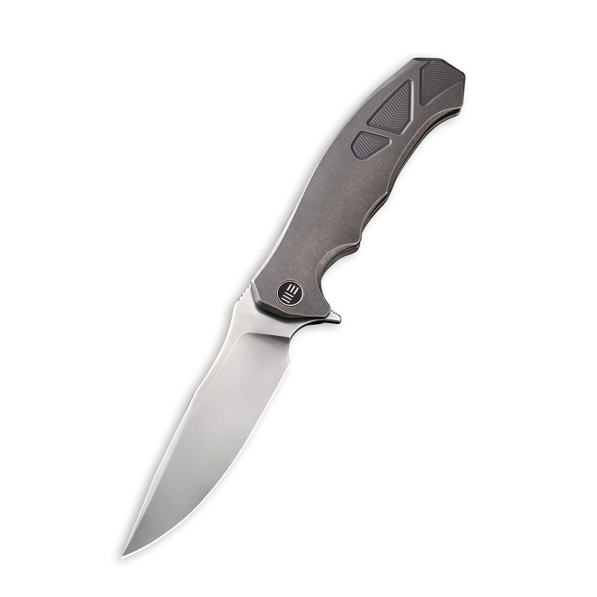 GUNMANSA Discontinued WEKNIFE 037 Flipper Knife Titanium Handle (4.07" M390 Blade) 910C
