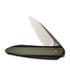 GUNMANSA Discontinued WEKNIFE Black Void Opus Front Flipper Knife Titanium & G10 Handle (2.84" CPM 20CV Blade) 2010V-2
