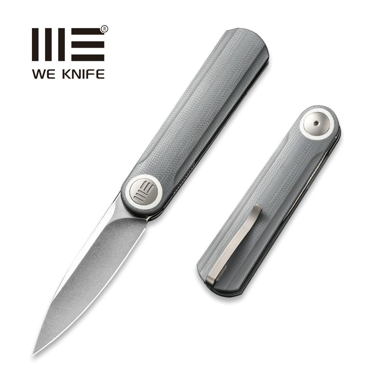 GUNMANSA Discontinued WEKNIFE Eidolon Front Flipper Knife G10 Integral Handle (2.86" CPM 20CV Blade) WE19074A-A