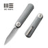GUNMANSA Discontinued WEKNIFE Eidolon Front Flipper Knife G10 Integral Handle (2.86" CPM 20CV Blade) WE19074A-A