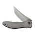GUNMANSA Discontinued WEKNIFE Mini Synergy Flipper Knife Titanium Handle (2.93" CPM 20CV Blade) 2012A