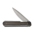 GUNMANSA Discontinued WEKNIFE Peer Flipper Knife Titanium & Brass Handle (3.46" CPM 20CV Blade) 2015E