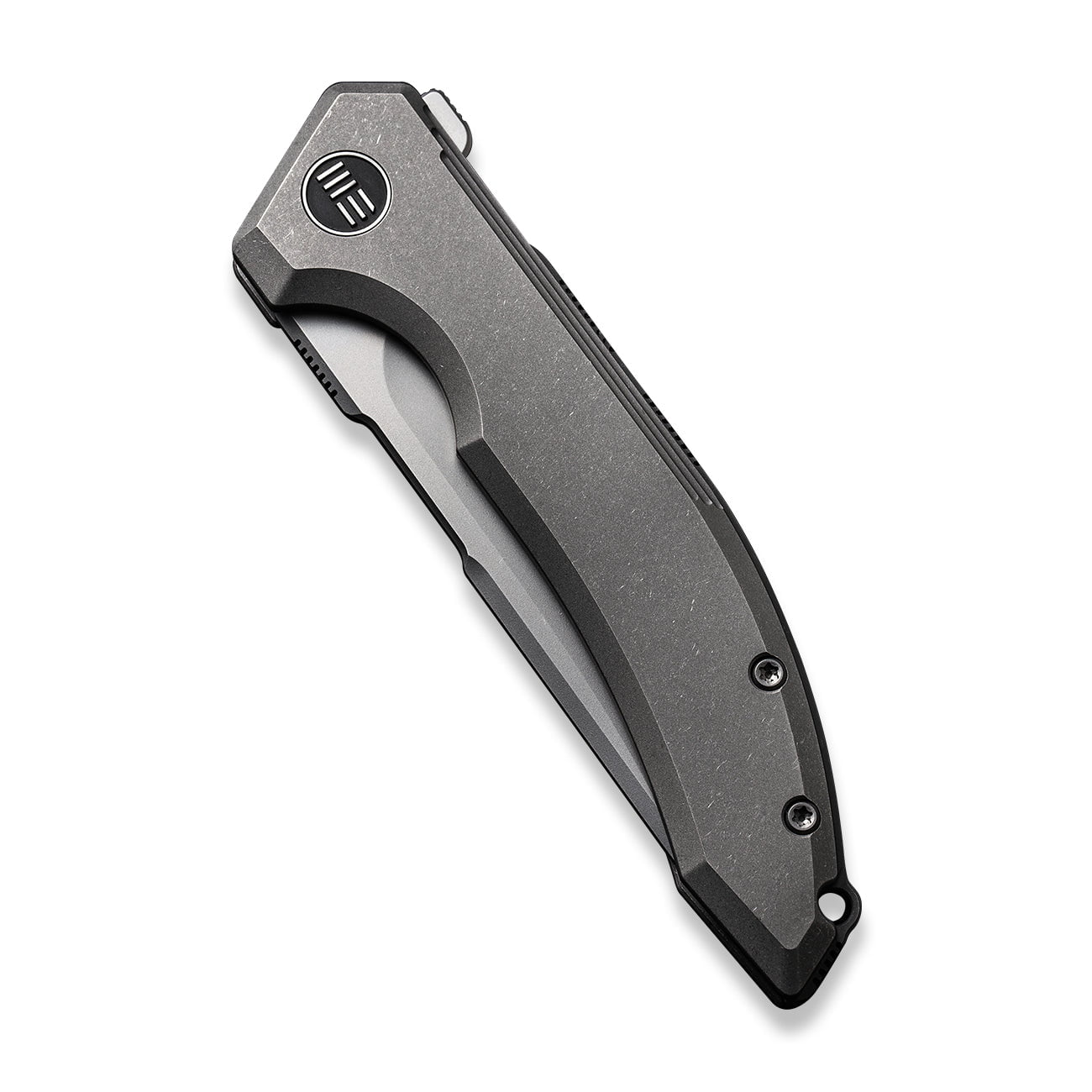 GUNMANSA Discontinued WEKNIFE Quixotic Flipper Knife Titanium Handle (3.45" CPM 20CV Blade) WE21016-1