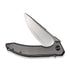 GUNMANSA Discontinued WEKNIFE Quixotic Flipper Knife Titanium Handle (3.45" CPM 20CV Blade) WE21016-1