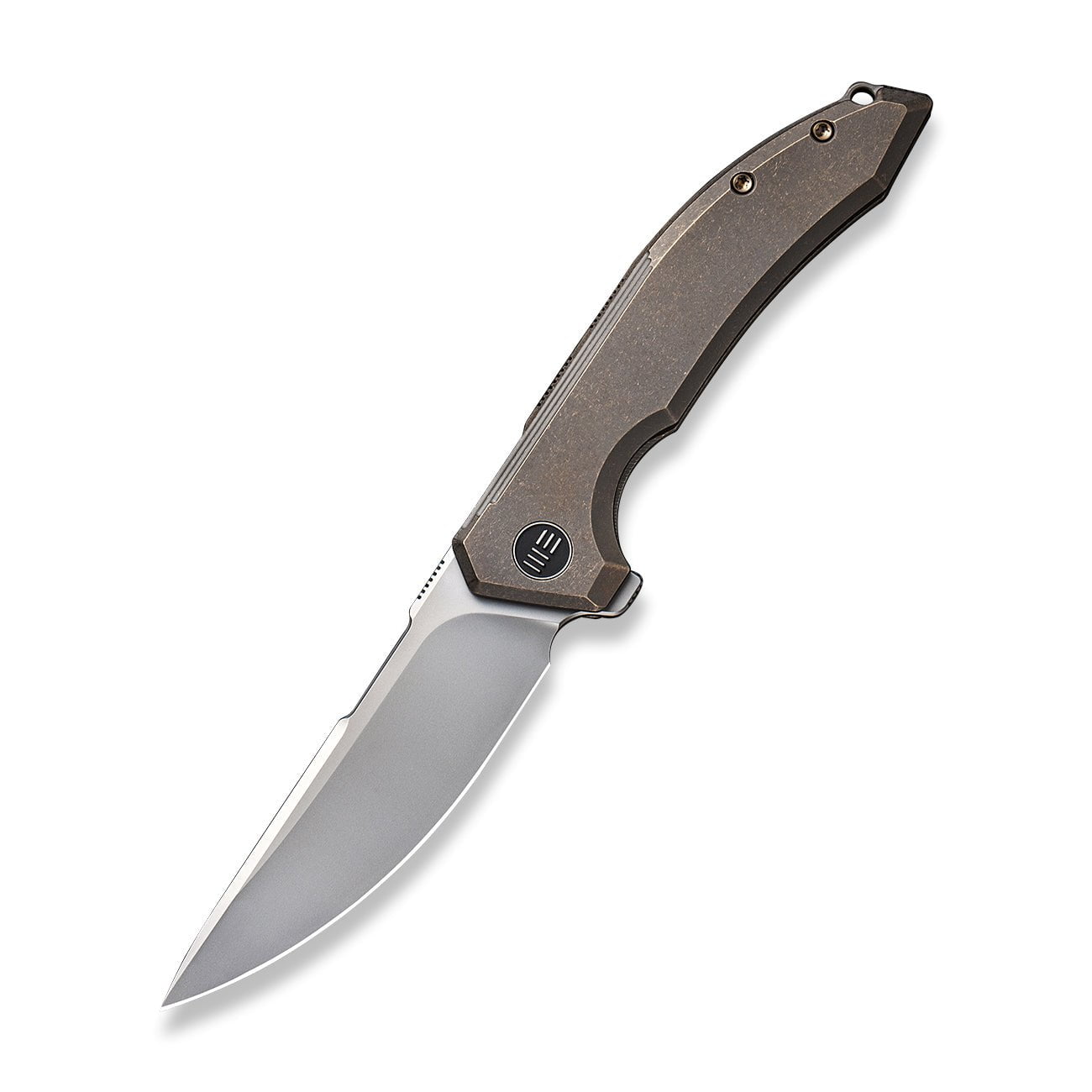 GUNMANSA Discontinued WEKNIFE Quixotic Flipper Knife Titanium Handle (3.45" CPM 20CV Blade) WE21016-5