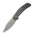 GUNMANSA Discontinued WEKNIFE Snick Flipper Knife Titanium & Carbon Fiber Handle (3.47" CPM 20CV Blade) WE19022F-2