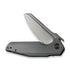 GUNMANSA Discontinued WEKNIFE StarHawk Flipper Knife Titanium Handle (2.81" CPM 20CV Blade) WE21017-1